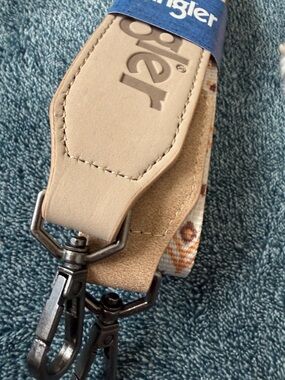 Wrangler Beige and Brown Patterned Messenger Bag Strap